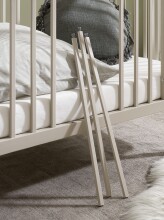 Babybett >PEPPINI< in Kaschmir, Nadelholz massiv - 74x84x145cm (BxHxT)