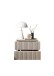 Nachtkommode >TABONI< 2 Schubladen, Wandmontage, Kaschmir - 42x28x30cm (BxHxT)
