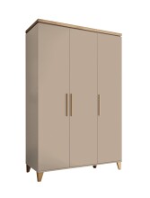 Drehtürenschrank >HILDA< in Kaschmir /...