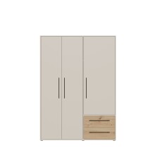 Drehtürenschrank >MOKKARIS< 2 Schübe,...