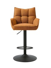 Barhocker >Marilla< (2er-Set) in rostfarben - 52x113,5x53 (BxHxT)