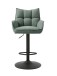 Barhocker >Marilla< (2er-Set) in waldgrün - 52x113,5x53 (BxHxT)