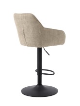 Barhocker >Avola< (2er-Set) in leinen-beige - 52x113,5x53 (BxHxT)
