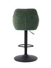 Barhocker >Avola< (2er-Set) in waldgrün - 52x113,5x53 (BxHxT)