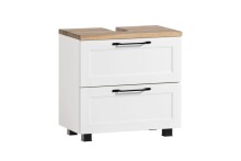 Badezimmer-Set >Lyon< (2-tlg.) in weiß - 60x195x35cm (BxHxT)