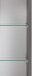 Badezimmer-Set >Lyon< (2-tlg.) in matt-grau, Graphitgrau - 60x195x35cm (BxHxT)