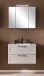 Badezimmer-Set >Lyon< (2-tlg.) in Kaschmir, Wotaneiche-Dekor - 80x195x47 (BxHxT)