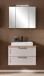 Badezimmer-Set >Lyon< (2-tlg.) in Kaschmir, Wotaneiche - 80x195x47cm (BxHxT)
