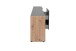 Lowboard >Cento< in anthrazit / Dekor Artisan Oak - 198x61x34,5cm (BxHxT)