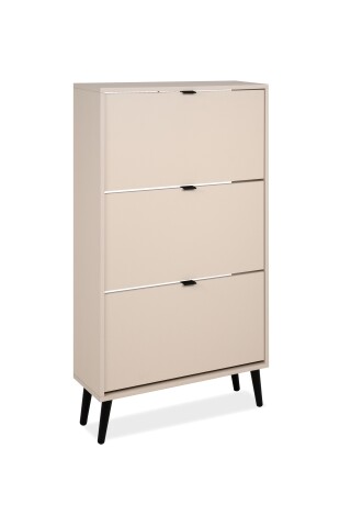 Schuhkipper >Vigo< in samt - 70x125x24cm (BxHxT)