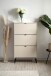 Schuhkipper >Vigo< in samt - 70x125x24cm (BxHxT)