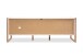 Lowboard >Denver< in weiß / Dekor Artisan Oak - 160x55x40cm (BxHxT)