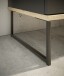 Sideboard >Kandoo< in Anthrazit / Evoke Oak Dekor - 135x89x38 (BxHxT)