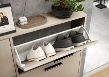 Schuhkipper >Sam< ca. 12 Paar Schuhe, in Kaschmir - 116x103x17cm (BxHxT)