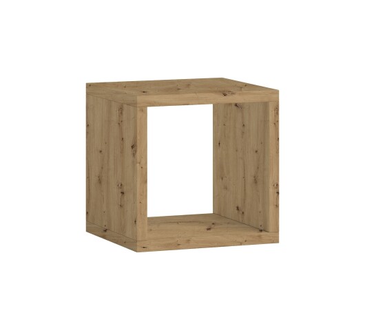 Regalwürfel >Style< in Artisan Eiche Dekor - 41x41x38cm (BxHxT)