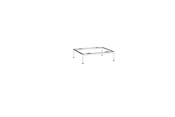 Untergestell >Santorin< in chrom, metall - 45x13x38cm (BxHxT)