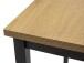 Bartisch >CESURA< in Eiche-Dekor, schwarz - 60x105x60 (BxHxT)