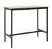 Bartisch >CESURA< in Eiche-Dekor, schwarz - 60x105x120 (BxHxT)