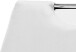 Freischwinger >Pupik II< in weiß - 45x102x62cm (BxHxT)