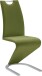 Freischwinger >Pupik II< in olive - 45x102x62cm (BxHxT)