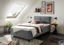 Boxbett >ANDON 1< Liegefläche 120x200cm, Bezug...