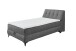 Boxbett >ATLANTIS 6< 120x200 cm Liegefläche, Bezug anthrazit - 125x102x240cm (BxHxT)