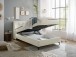 Boxbett >ATLANTIS 6< 120x200 cm Liegefläche, Bezug Ivory - 125x102x240cm (BxHxT)