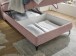 Boxbett >ATLANTIS 6< 120x200 cm Liegefläche, Bezug flamingo - 125x102x240cm (BxHxT)