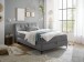 Boxbett >ATLANTIS 6< 140x200 cm Liegefläche, Bezug dark grey - 145x102x240cm (BxHxT)