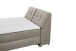 Boxbett >ATLANTIS 6< 140x200 cm Liegefläche, Bezug in sand - 145x102x240cm (BxHxT)