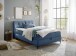 Boxbett >ATLANTIS 6< 140x200 cm Liegefläche, Bezug in blue - 145x102x240cm (BxHxT)