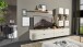 Lowboard >Ina< Hänge/Stand-TV-Board, in Cashmere / Riva Eiche Dekor - 140x51/62x44cm (BxHxT)