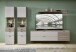 Lowboard >Ina< in Cashmere / Riva Eiche Dekor - 60x51/62x44cm (BxHxT)