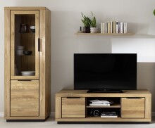 Wohnwand >Greno< (3-teilig) in Wildeiche -...