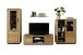 Wohnwand >Greno< (3-teilig) in Wildeiche - 235x200x54 (BxHxT)
