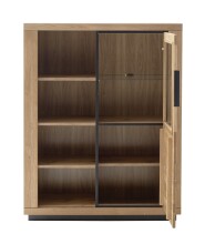 Wohnwand >Greno< (3-teilig) in Wildeiche - 367x200x54 (BxHxT)