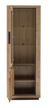 Wohnwand >Greno< (2-teilig) in Wildeiche - 255x200x54 (BxHxT)