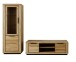Wohnwand >Greno< (2-teilig) in Wildeiche - 235x200x54 (BxHxT)