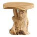 Beistelltisch >Palena< in braun, Teakholz - 40x45x40cm (BxHxT)