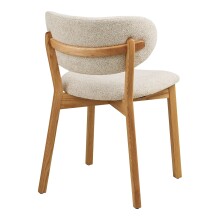 Esszimmerstuhl >Dunkirk< (2er-Set) in Natur / Beige - 52x82x59 (BxHxT)