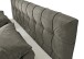 Boxspringbett >Oregon< Liegefläche 180x200 cm, H3/H4, in dunkelbraun - 200x121x210 (BxHxT)