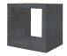 Regalwürfel >Mix< in graphit Dekor - 26x26x22cm (BxHxT)