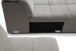Polstergarnitur >Belan< Sitztiefen + Kopfteilverstellung, anthrazit - 288x80x176cm (BxHxT)