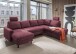 Wohnlandschaft >Pris< U-Form, Funktionen, fuchsia - 153x305x75x200 (LxBxHxT)