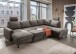 Wohnlandschaft >Pris<  U-Form, Funktionen - 153x305x75x200 (LxBxHxT)