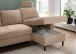 Ecksofa >Pris< Schlaffunktion, Stauraum, hellbraun - 234x88x147 (BxHxT)