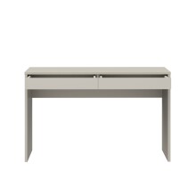 Schreibtisch >MILLES < in Sandfarbig - 124,8x77,3x53,1cm (BxHxT)