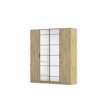 Drehtürenschrank >Acero< in Eiche Artisan /...