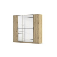 Drehtürenschrank >Acero< in Eiche Artisan /...