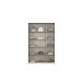 Drehtürenschrank >Acero< in Spiegel / Eiche Artisan - 136x210x41 (BxHxT)